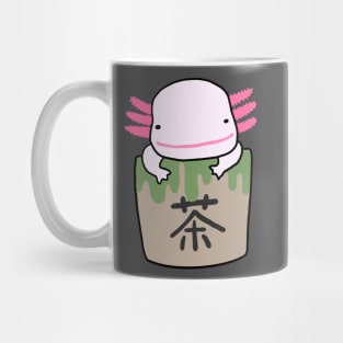 Axolotl in Japanese Tea Mug